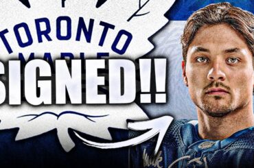 HUGE WIN FOR THE TORONTO MAPLE LEAFS: NICK ROBERTSON SIGNS A CONTRACT