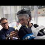 Informal Winnipeg Jets media availability: Ville Heinola