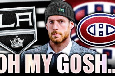 PIERRE-LUC DUBOIS CONFIRMS HABS TRADE TALKS & BLAMES THE LA KINGS… CRAZY INTERVIEW