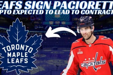 Breaking News: Toronto Maple Leafs Sign Max Pacioretty to PTO