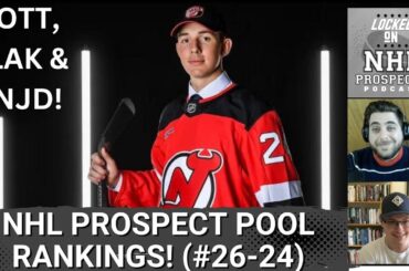 2024 NHL Prospect Pool Rankings, 26-24: Ottawa Senators, LA Kings, and New Jersey Devils