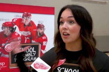 Detroit Red Wings School Assembly Program | Luke Witkowski