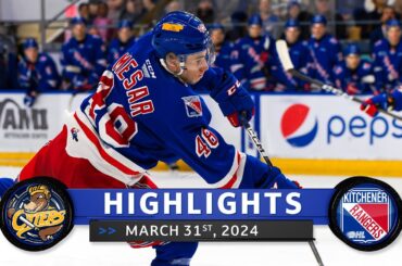 Game Highlights | Otters vs. Rangers - Mar. 31st, 2024