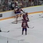 Patrick Roy all shot attempts against vs Calgary Flames (1986 Stanley Cup Final Game 5)