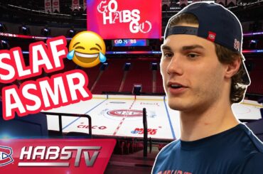 ASMR Making of the Bell Centre ice feat. Juraj Slafkovsky