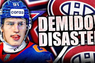 IT'S BEEN A DISASTER FOR IVAN DEMIDOV SO FAR… SKA St Peterburg / Montreal Canadiens News