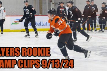 Philadelphia Flyers Rookie Camp Clips - Day 2 9/13/24