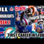 Buffalo Bills vs Miami Dolphins FULL GAME Week 2 SEP 12, 2024 | NFL Highlights 2024