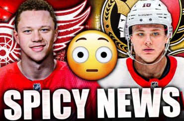 THINGS JUST GOT REALLY INTERESTING FOR THE DETROIT RED WINGS & LUCAS RAYMOND… (Tim Stutzle)