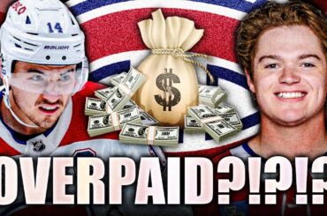 I CAN'T BELIEVE WE'RE HAVING THIS CONVERSATION W/ THE MONTREAL CANADIENS… Suzuki, Caufield OVERPAID?