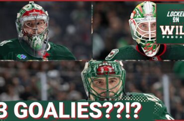 Are the Minnesota Wild Really Leaning toward a Three Goalie Rotation? #minnesotawild #mnwild