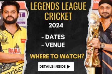 Legends League Cricket 2024: Date, Time, Venue | LIVE Stream Details | Shikhar Dhawan, Irfan Pathan