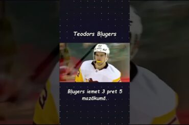 Pitsburgas "Penguins" Teodors Bļugers iemet 3 pret 5 mazākumā #latvia