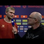 Markus Niemeläinen nach dem Spiel gegen HC Sparta Prag am 15.09.2024