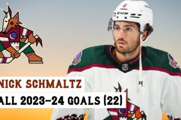 Nick Schmaltz (#8) All 22 Goals of the 2023-24 NHL Season