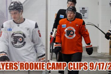 Philadelphia Flyers Rookie Camp Clips - 9/17/24