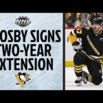 Crosby, Penguins agree to two-year extension