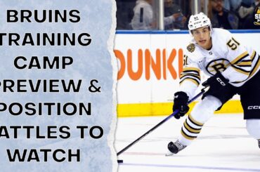 Bruins Training Camp Preview & Position Battles To Watch | The Skate Pod, Ep. 344