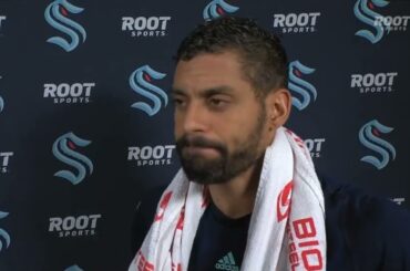 Pierre Edouard Bellemare PostGame Interview | Seattle Kraken vs Washington Capitals