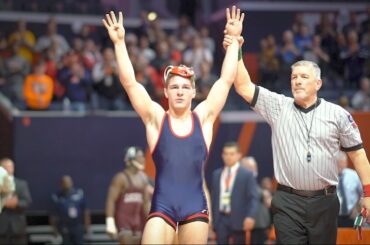 2017 IHSA 3A 152 lb , Austin O'Connor vs Cole Smith