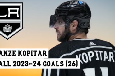 Anze Kopitar (#11) All 26 Goals of the 2023-24 NHL Season