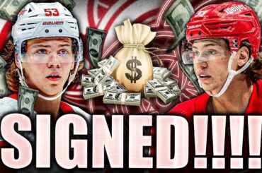 DETROIT RED WINGS SIGN MORITZ SEIDER TO A 7-YEAR CONTRACT: STEVE YZERMAN DOES IT AGAIN