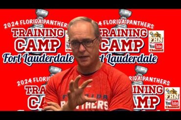 Florida Panthers 2024 Training Camp, Day 1: Coach Paul Maurice