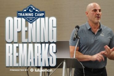 Opening Remarks for 2024 Training Camp