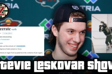 Stevie Leskovar EVISCERATED Dach | Tom Kurvers Prospect Showcase | Minnesota Wild NHL draft LUNATIC