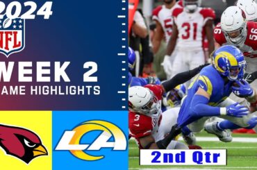 Los Angeles Rams  vs.  Arizona Cardinals [WEEK 2] Full  Game highlights | NFL Season Today