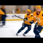 Steven Stamkos, Jonathan Marchessault skate for first time at Nashville Predators at training camp