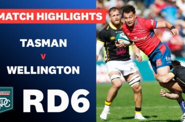 RD 6 HIGHLIGHTS: Tasman v Wellington (Bunnings NPC 2024)