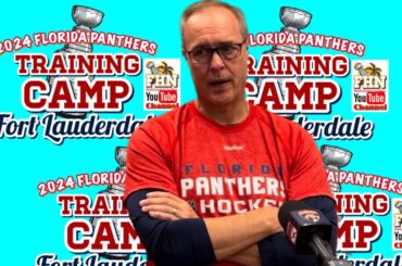 Paul Maurice: Florida Panthers Training Camp, Day 2