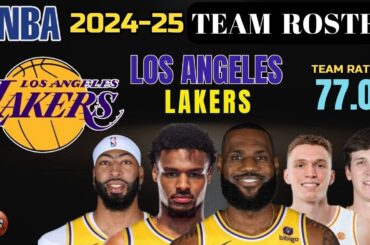 LOS ANGELES LAKERS Latest Line up 2024-25 NBA SEASON | LAKERS Roster Player Ratings | NBA Updates