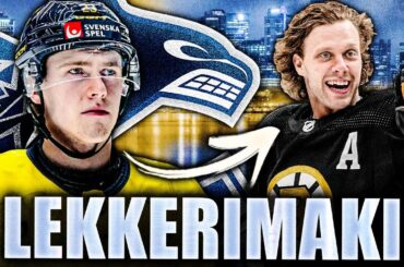 JAKE DEBRUSK JUST COMPARED JONATHAN LEKKERIMAKI TO DAVID PASTRNAK… HERE'S HOW (Canucks News)