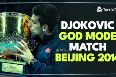 When Novak Djokovic Went GOD MODE vs Tomas Berdych 🤯 | Beijing 2014 Final Highlights