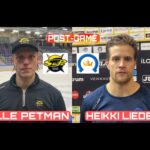 VILLE PETMAN, HEIKKI LIEDES | SAIPA vs K-ESPOO 4:1 | 20.09.2024 | POST-GAME