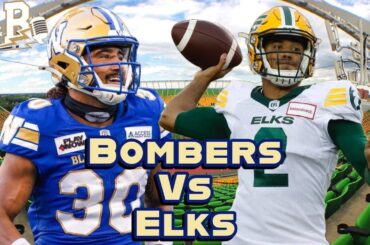 Winnipeg Blue Bombers Edmonton Elks CFL Winnipeg Jets NHL NFL Sports Podcast