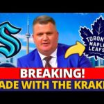 ALERT! LEAFS SIGNING DEFENSEMAN FROM THE KRAKEN! A BIG TRADE ON THE WAY? MAPLE LEAFS NEWS