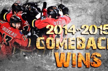 Calgary Flames Comeback Wins - 2014/2015 Season