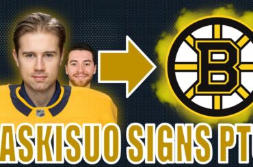 JEREMY SWAYMAN MIND GAMES??? KASIMIR KASKISUO SIGNS PTO DEAL WITH BOSTON BRUINS!!!