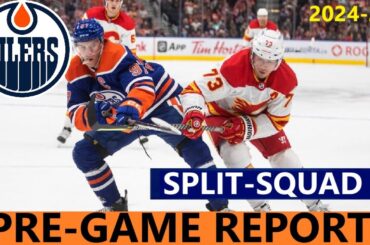 Pre-Game Report: Edmonton Oilers vs Calgary Flames | Pre-Season Split Squad