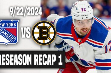 Ranger Fan Reaction Preseason Game 1┃NYR-3 PHI-2! CHYTIL & MANCINI SHOW UP AS THE RANGERS WIN!