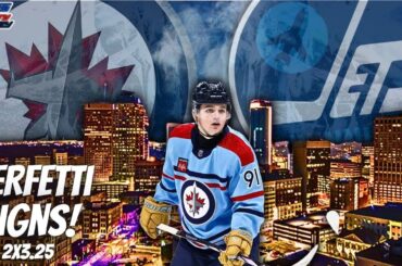 The Winnipeg Jets Have Finally Signed Cole Perfetti!