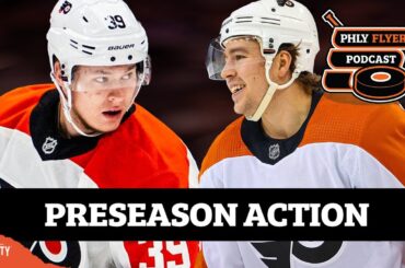 Reacting to Michkov, Brink, & others between Flyers back-to-back preseason games | PHLY Flyers Pod