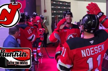 NJ Devils ALL ACCESS Outside Locker Room About To Hit The Ice 9/22/24