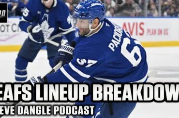 Evaluating The Toronto Maple Leafs Preseason Lines | SDP