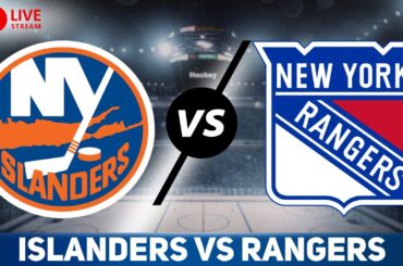 New York Islanders vs New York Rangers PRE-SEASON LIVE GAME REACTION & PLAY-BY-PLAY