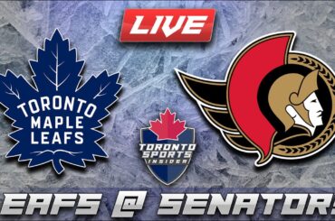 Toronto Maple Leafs vs Ottawa Senators LIVE Stream Game Audio | NHL LIVE Preseason Gamecast & Chat