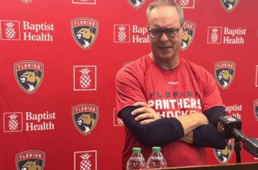 Paul Maurice, Florida Panthers: Training Camp, Practice No. 4